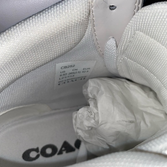 Men’s coach high top sneakers - Picture 4 of 4